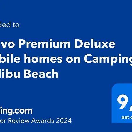 Estivo Premium Deluxe Mobile Homes On Malibu Campsite